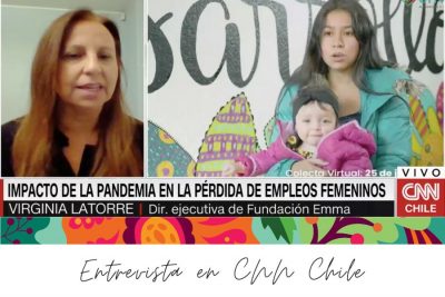 Lee más sobre el artículo Virginia Latorre en CNN Chile: «Esperamos que las políticas públicas den un giro y empiecen a considerar como grupo vulnerable a este grupo de mujeres»